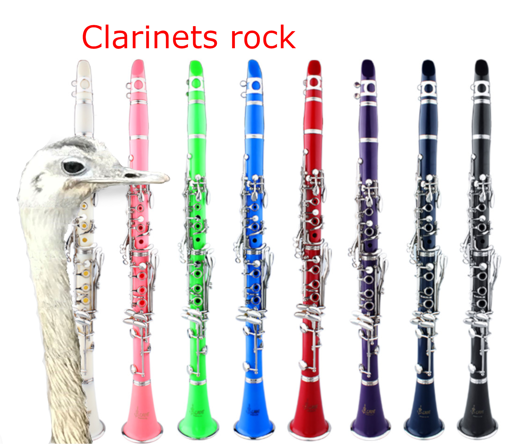 Marv on clarinets